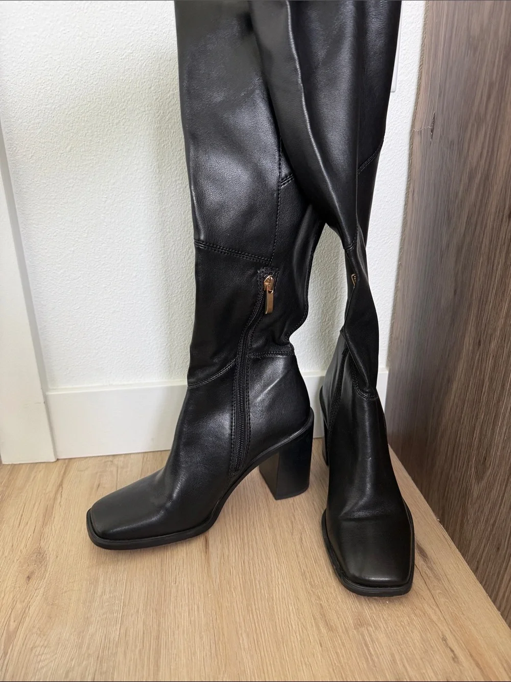 Franco Sarto Sonna Knee-High Boot Black